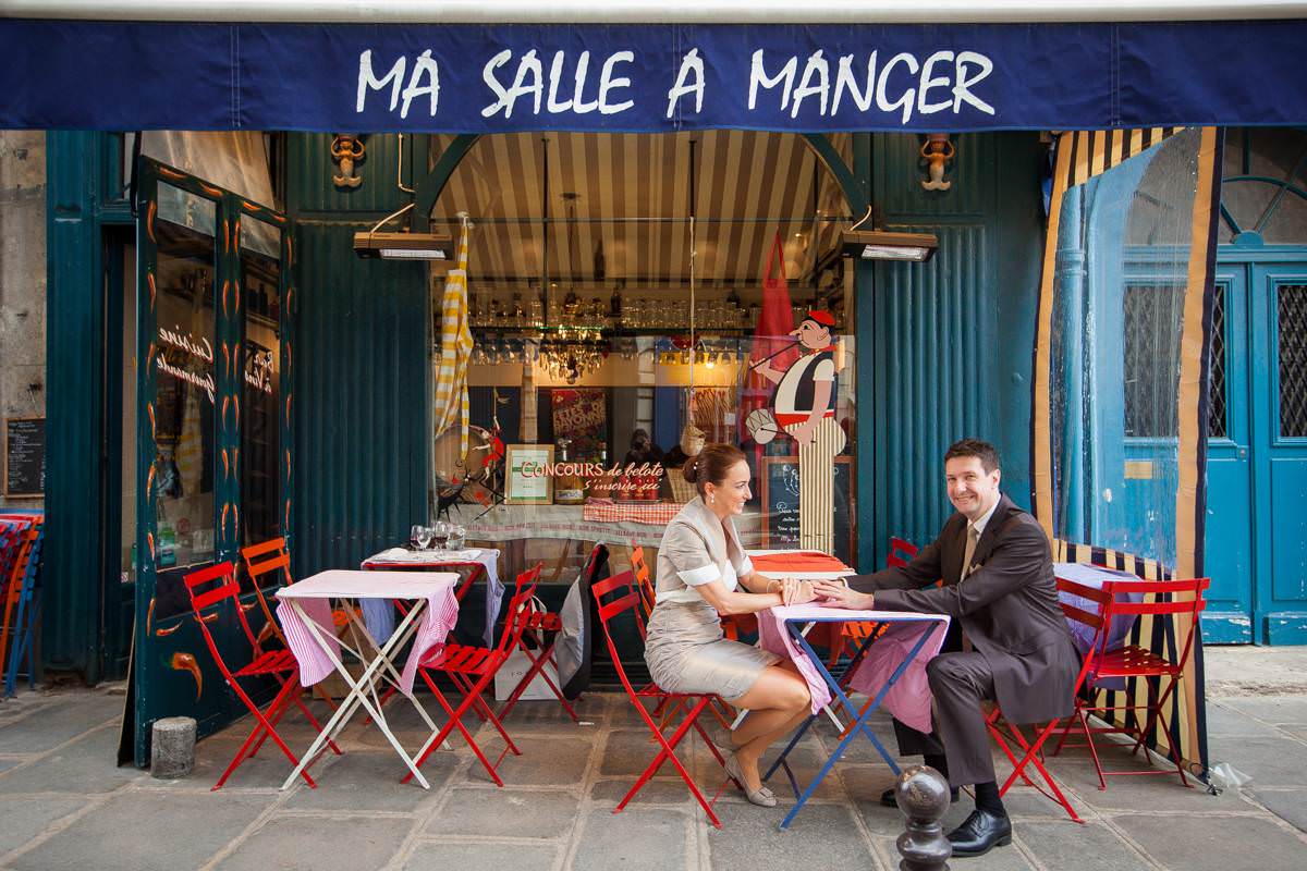 Hochzeitsfotos in Paris